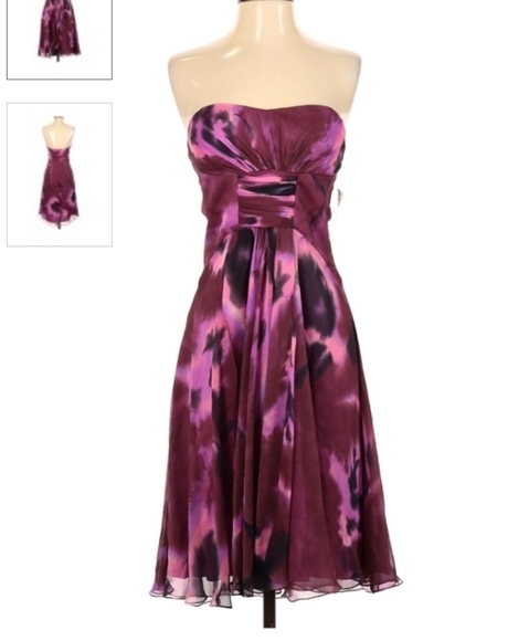 Aidan Mattox strapless dress - Picture 1 of 7